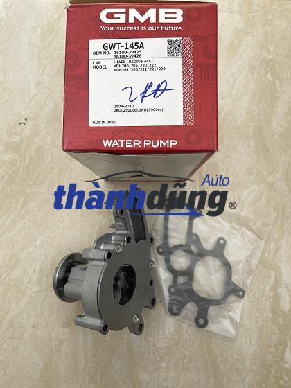 BƠM NƯỚC ĐỘNG CƠ TOYOTA HIACE 2010 BƠM NƯỚC ĐỘNG CƠ TOYOTA HIACE 2010