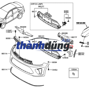 ỐP ĐÈN GẦM PHỤ HYUNDAI I10 2022