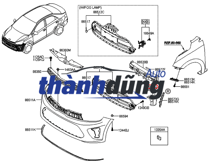 ỐP ĐÈN GẦM PHỤ HYUNDAI I10 2022 ỐP ĐÈN GẦM PHỤ HYUNDAI I10 2022