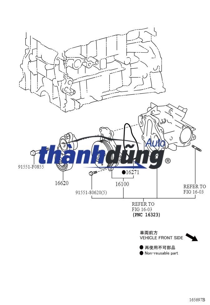 sơ đồ bơm nước động cơ (5)