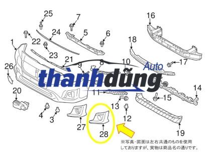 sơ đồ cản trước (2), ba đơ sốc trước, cản trước