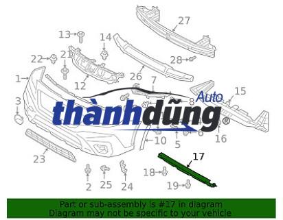 sơ đồ cản trước (2), ba đơ sốc trước, cản trước ba đơ sốc trước, cản trước