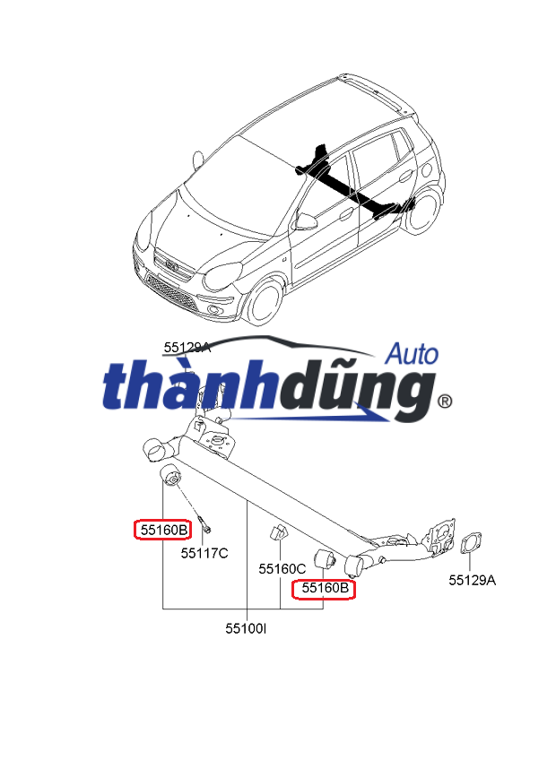 sơ đồ cao su cầu sau