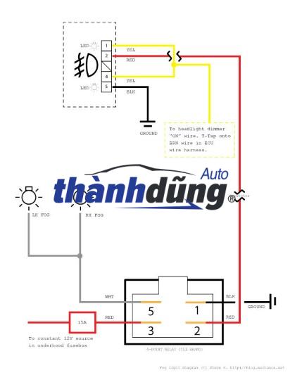 sơ đồ đèn gầm (2)
