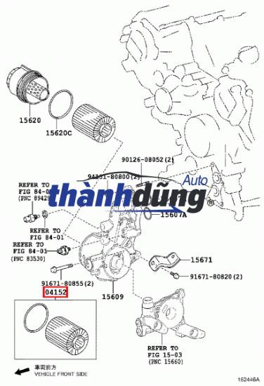 sơ đồ lọc nhớt động cơ (2), LỌC DẦU