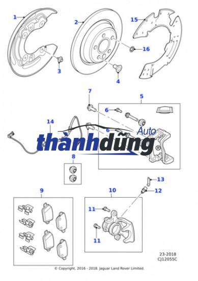 sơ đồ má phanh trước (10)