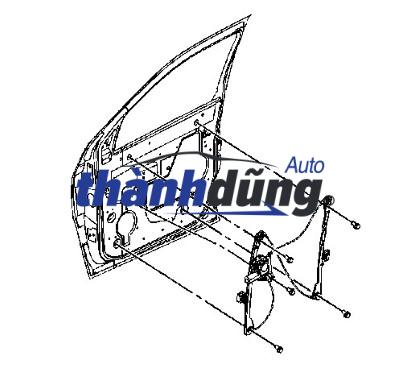 sơ đồ mô tơ nâng kính (7)