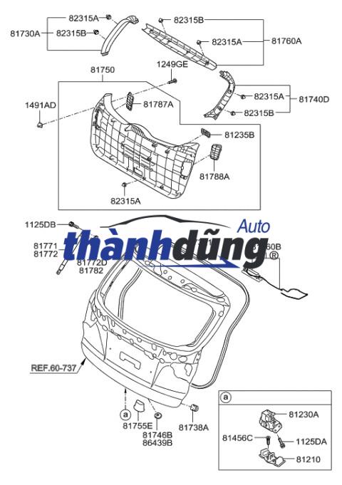 cốp hậu, cốp sau, cửa hậu/liftgate