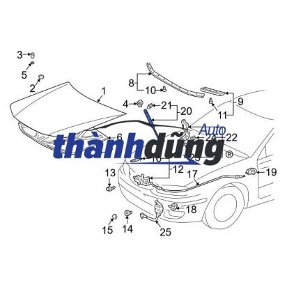 sơ đồ ty chống nắp capo (8)