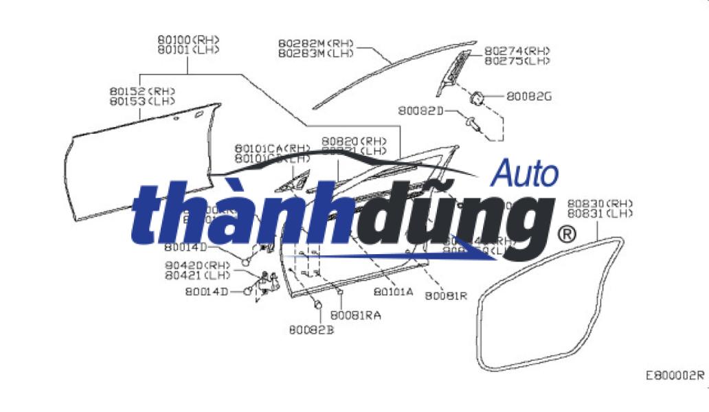 Gioăng khung cửa2