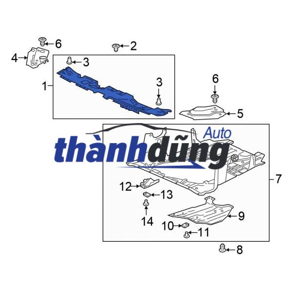 Ốp che khóa nắp capo1