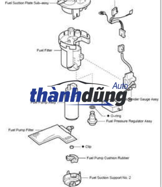 Van điều áp xăng