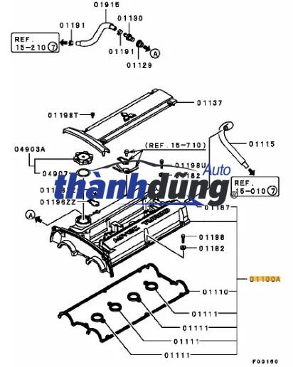 sơ đồ nắp giàn cò (2), nắp dàn cò