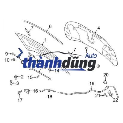 Bản lề nắp capo (4)