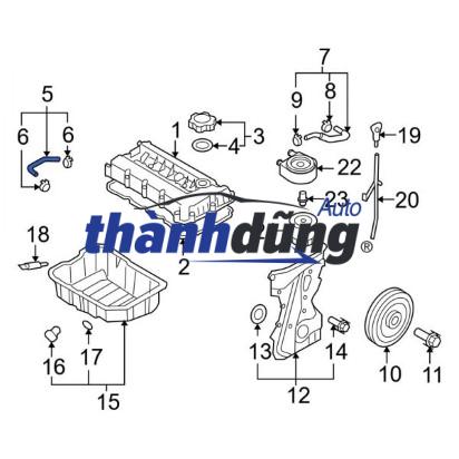 Van PCV còn gọi là van thông khí hộp trục khuỷu tích cực (2)