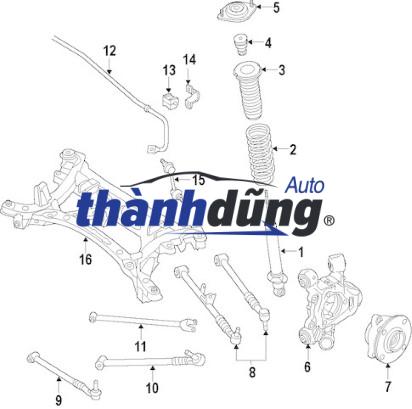 sơ đồ Thanh giằng ngang cầu sau (3)