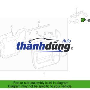 CÔNG TẮC CHỈNH GƯƠNG CHEVROLET ORLANDO 2011-2018 | 94506884