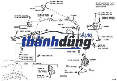 sơ đồ Van điều áp phun xăng (2)