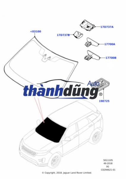 sơ đồ Gương chiếu hậu trong xe (3)