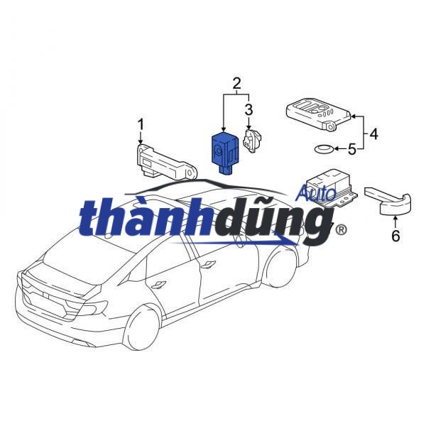 sơ đồ Hộp điều khiển chống trộm (1)