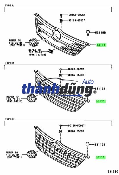 Biểu tượng ca lăng, logo ca lăng