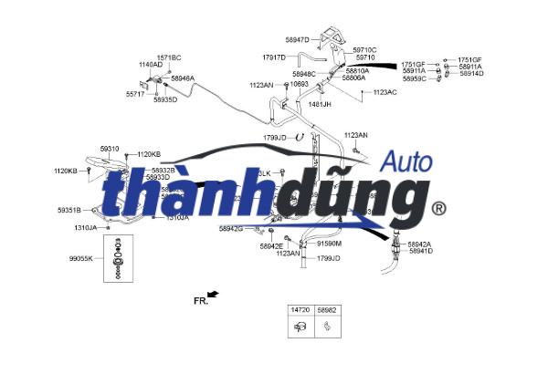 cóc pen bàn đạp phanh