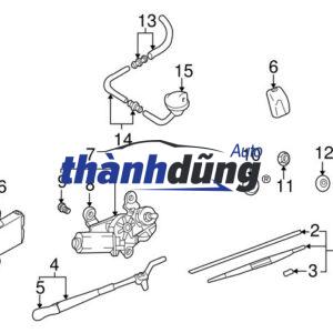 nắp đậy cần gạt mưa, nắp chụp cần gạt mưa