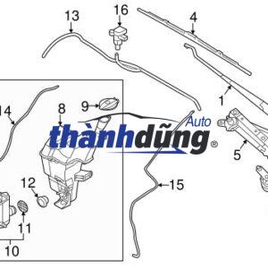 nắp đậy cần gạt mưa, nắp chụp cần gạt mưa