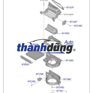 hộp quạt dàn lạnh hay hộp quạt dàn sưởi