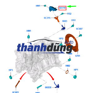 Cảm biến trục cơ cảm biến trục khuỷu cảm biến cốt máy 2