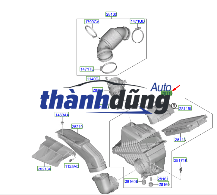 Hộp lọc gió