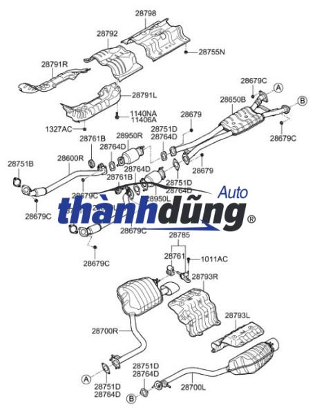 Bầu lọc khí xả 3
