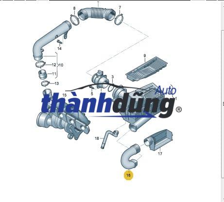 Cổ hút gió động cơ, bầu tiêu âm