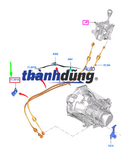 dây đi số cáp đi số 1