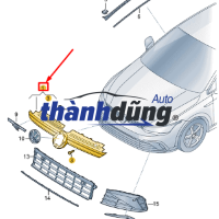 biểu tượng ca lăng logo lưới tản nhiệ