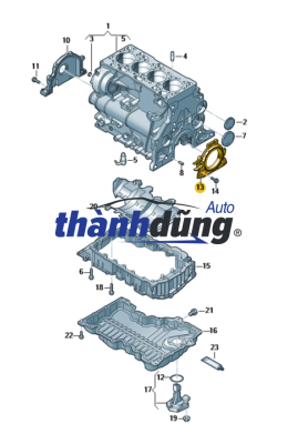 phớt đuôi trục cơ 1