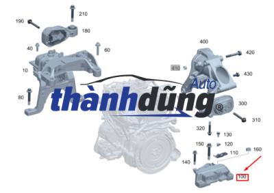 chân máy hộp số, cao su chân hộp số