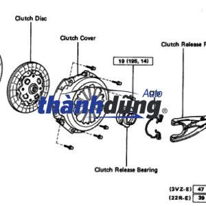 BẠC ĐẠN BI TÊ TOYOTA HILUX 2018-2023 | 3123071061